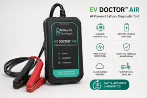 EV DOCTOR™ AIR – Portable EV Battery Diagnostic Tool for Electric 2-Wheelers and 3-wheelers