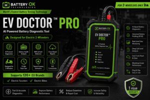 EV DOCTOR™ PRO – Portable EV Battery Diagnostic Tool for Electric 2-Wheelers