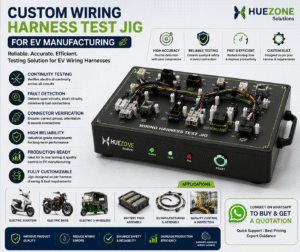 Custom Wiring Harness Test Jig for EV Manufacturing