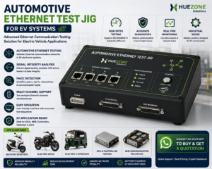Automotive Ethernet Test Jig for EV Systems