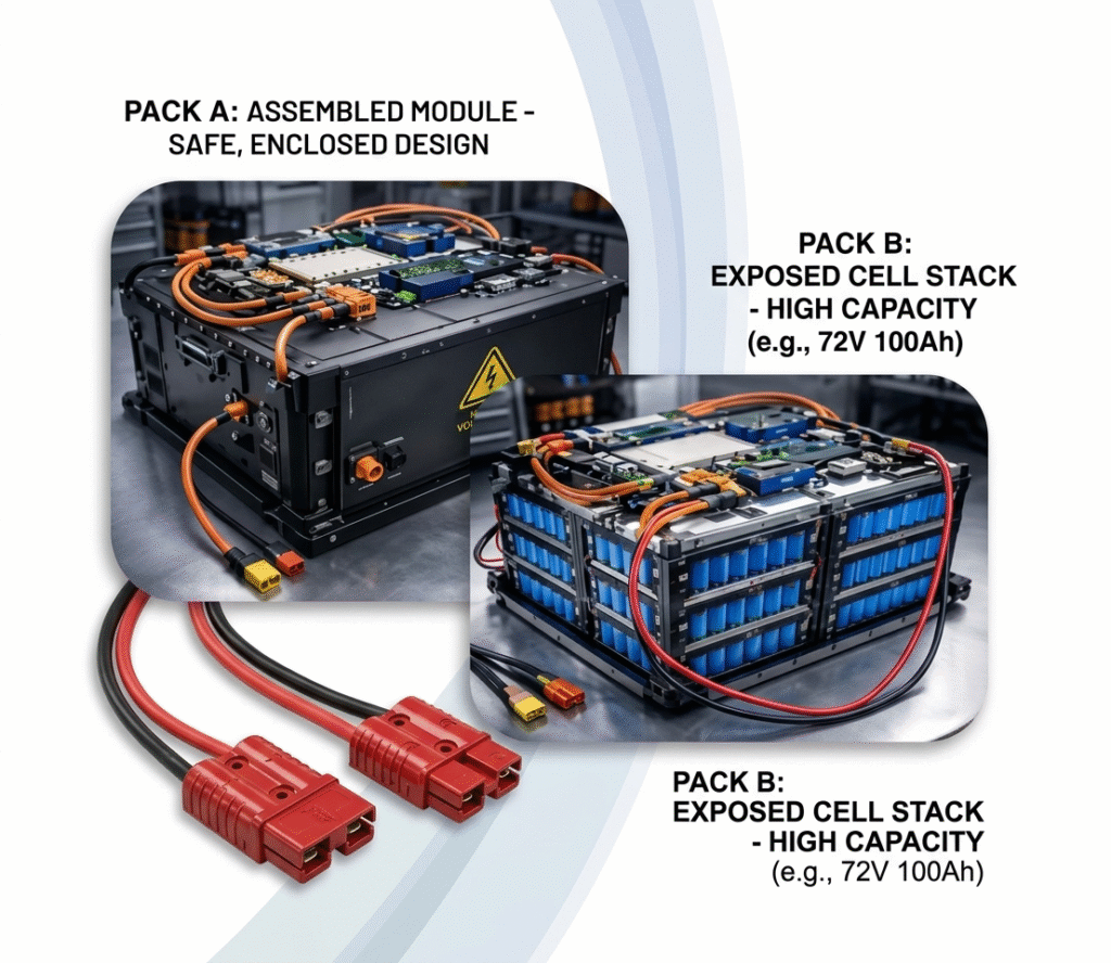 Liofer High Voltage 120V 200Ah Lithium Battery Pack[Warranty: 5 Years]