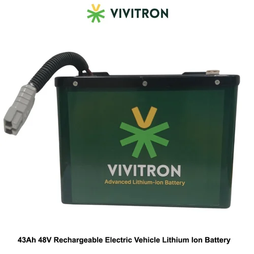 48V 43Ah Rechargeable Electric Vehicle Lithium Ion Battery