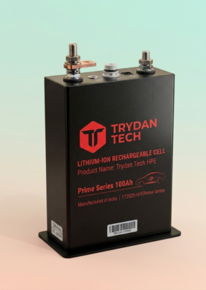 Lithium-ion Rechargeable Cell Product Name: Trydan Tech HPE Prime Series 100Ah